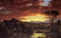 A Country Home scenery Hudson River Frederic Edwin Church